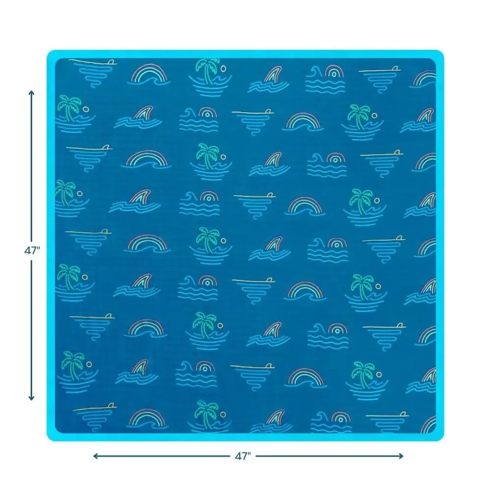 Brand New Coco Moon Hawaii Tropical Daydream Baby Quilt